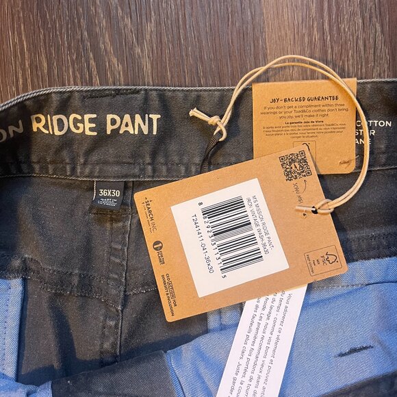 NWT Toad&Co Mission Ridge Pant - Picture 3 of 5